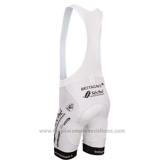2015 Abbigliamento Ciclismo Seche Nero e Bianco Manica Corta e Salopette